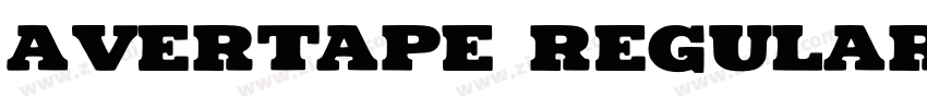 avertaPE regular字体转换